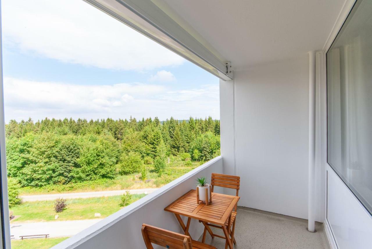 Modern & Schoner Landschaftsblick Lägenhet Goslar Exteriör bild
